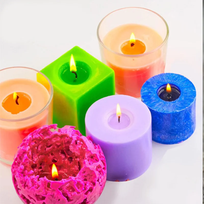 20 Colors Candle Dyes Pigment Set DIY Aromatherapy Candle Soap Dye Liquid Colorant Making Kit Handmade Candle Mold Resin Crafts