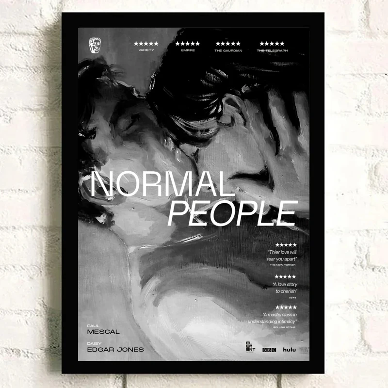 Normal People poster TV series poster classic love TV play canvas printing wall art decoration painting For Home Room Decoration