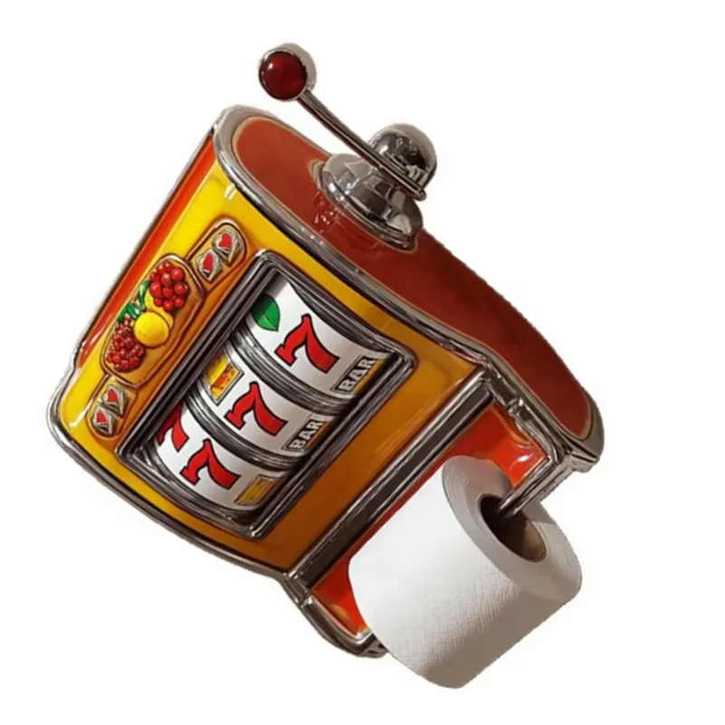 Slot Machine Toilet Roll Holder Vending Machine Toilet Paper Holder-A27R