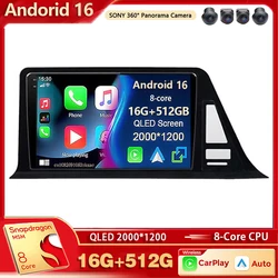 Android 16 Car Radio Multimedia Player For Toyota C-HR CHR 2016 2017 2018 2019 2020 Auto Carplay Car Stereo wifi+4G Ai voice BT