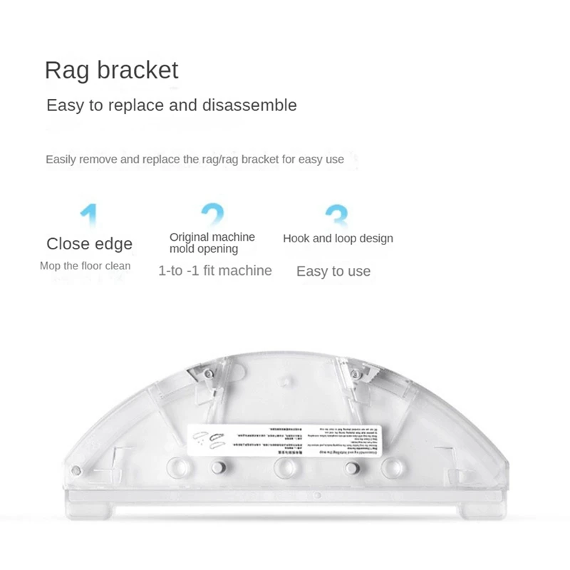 ロボット交換用モップホルダー,掃除機部品,モップモジュール,家庭用クリーニング,roidmi Evaと互換性があります