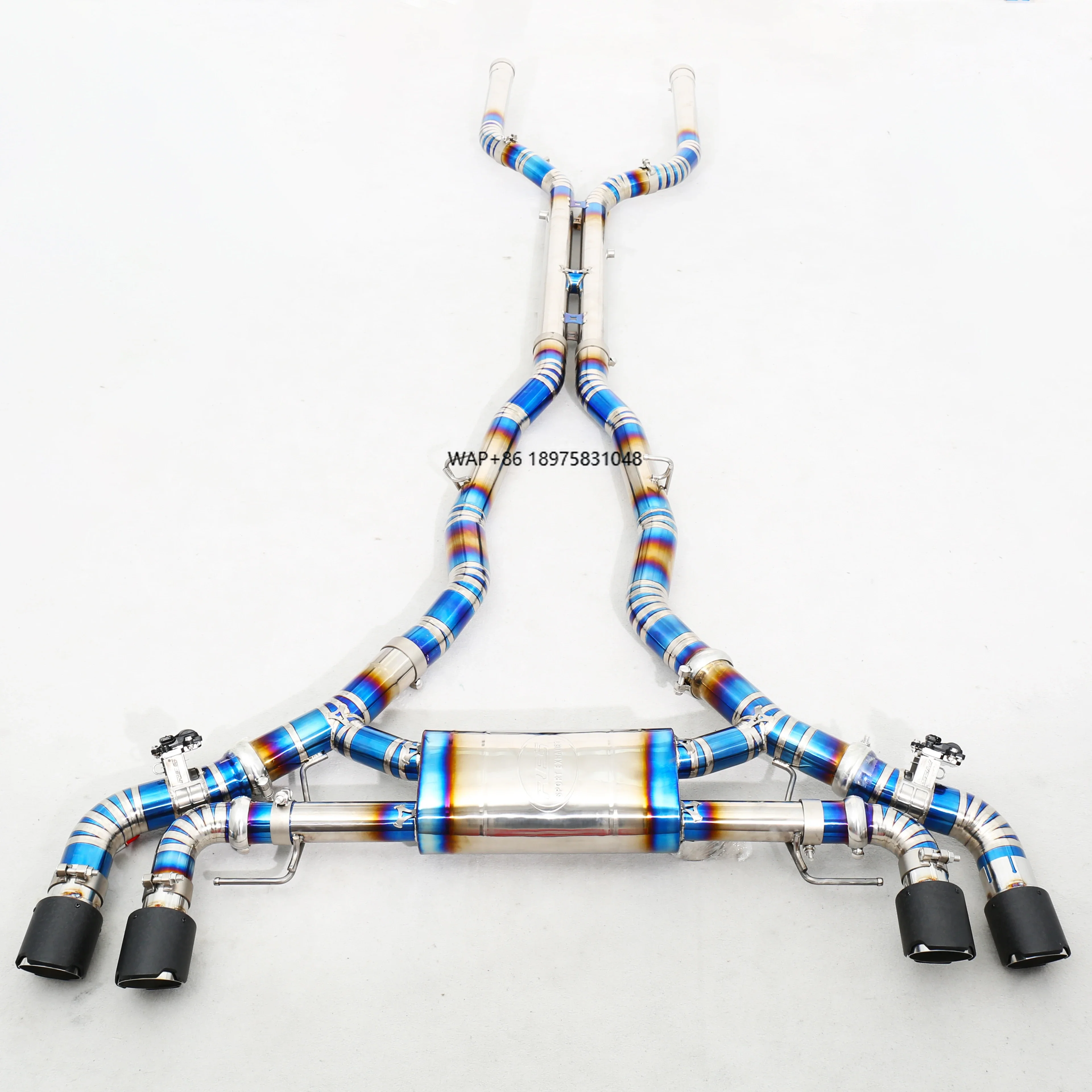 

Factory Customization 4.4T S63 Exhaust System for X5M F85 F95/X6M F86 F96 304 Stainless Steel/Titanium Exhaust Pipes