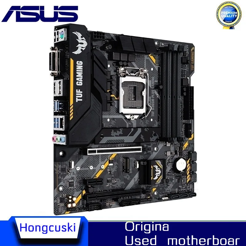 For ASUS TUF B365M-PLUS GAMING Used original motherboard Socket LGA 1151 DDR4 B365 Desktop Motherboard