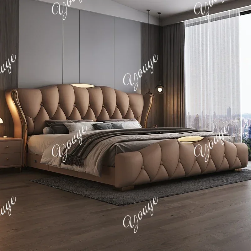 

XX 180X200cm Complete Bedroom Furniture King Set Headboards Double Full Marriage Bedrooms Cheap Full Size Queen Bed Cadre De Lit