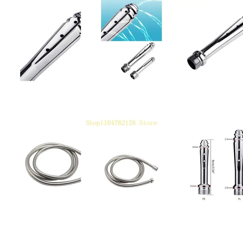 Vaginal Clyster Cleaner Portable Enema Flusher Insert Washing Cleaning Tool best sale，Portable Anal Douche Bidet Shower