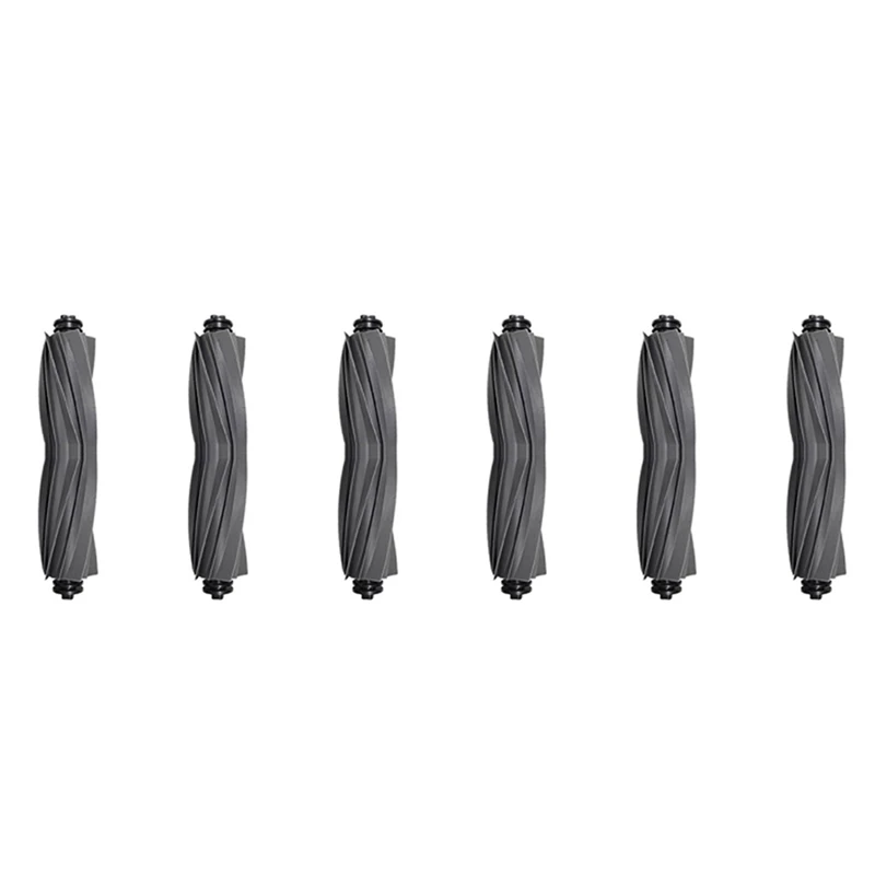 

X17A 2025 NEW-6X For Xiaomi Dreame Bot L10S Pro L10S Ultra S10 S10 Pro Robot Vacuum Cleaner Rubber Brush Main Brush Replacement