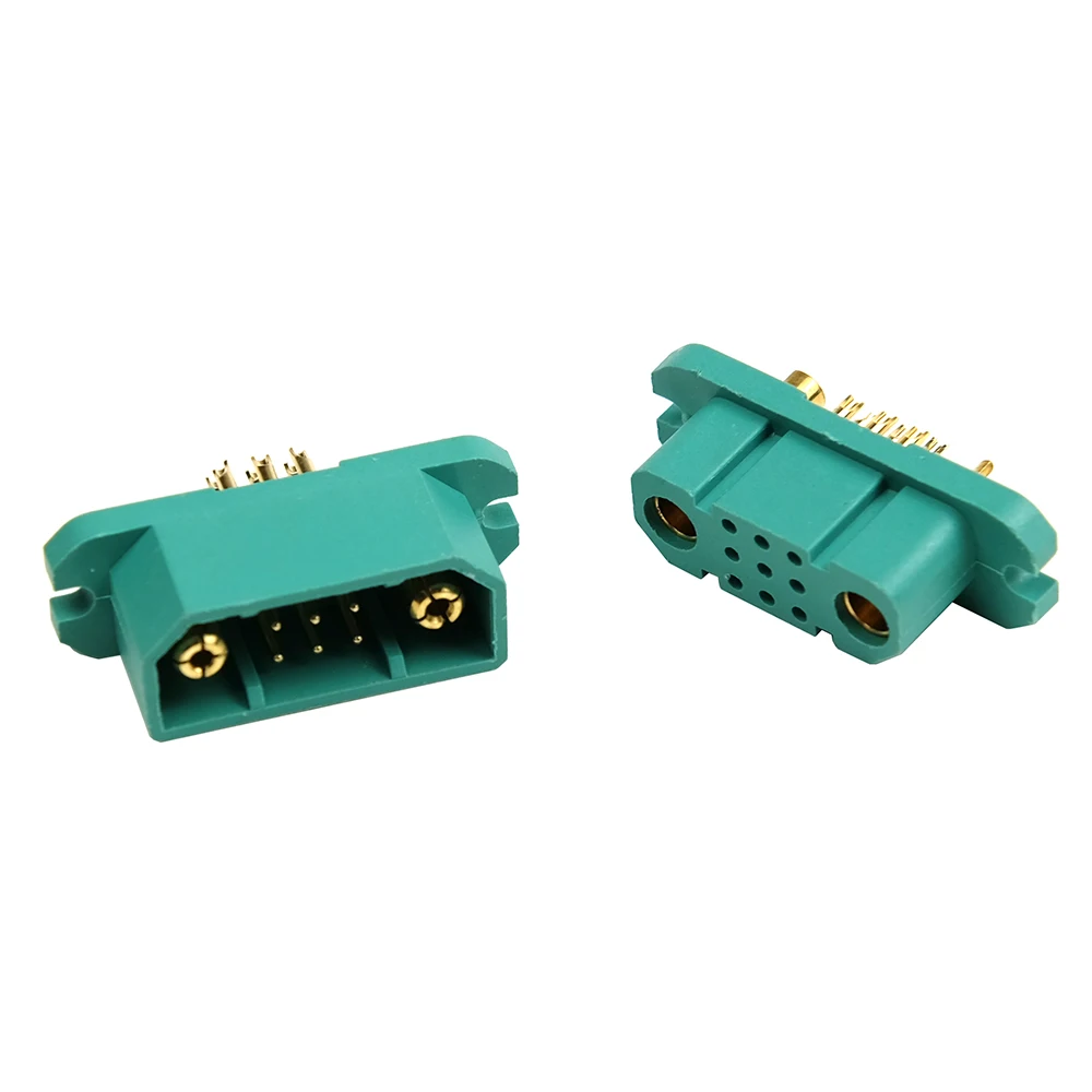 1/2 Pairs MPX2+9 Connector JX9 Multi Wire Servo Extension Male Female Plug Signal for RC Fixed-wing Airplane Turbine Jet