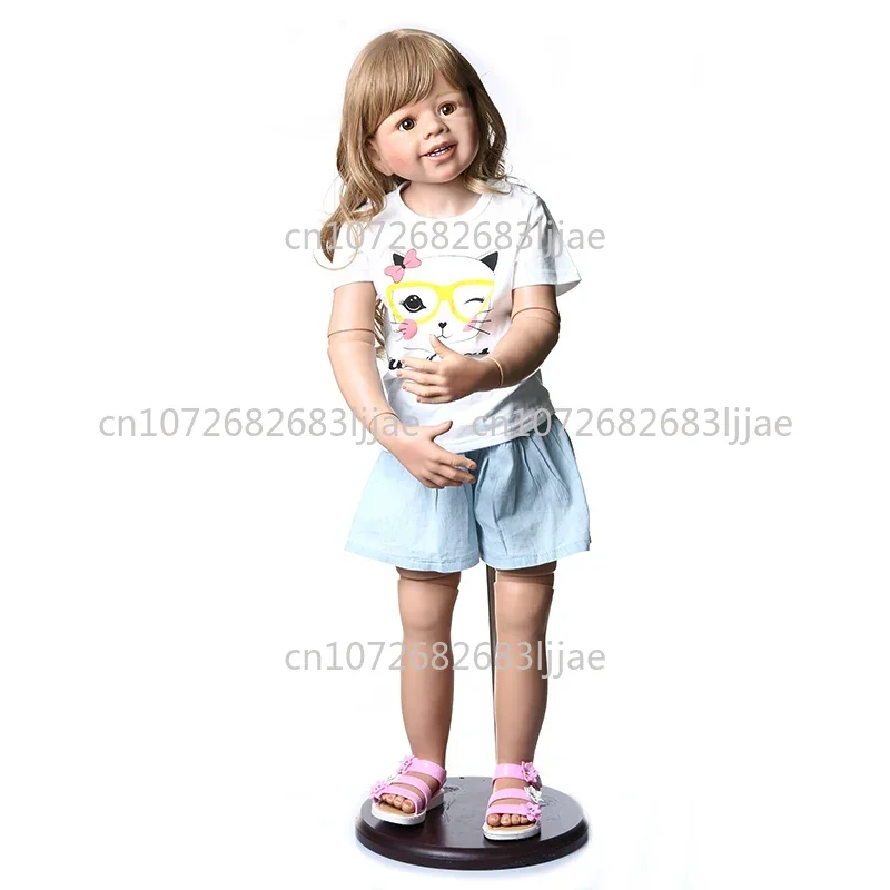 

98CM Original Masterpiece Doll toddler baby girl 3-4years old real dress model body ball jointed doll Bebe toy