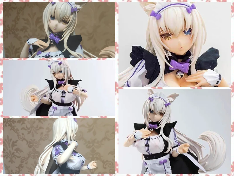 Spot Collection Soft Version of Cat Girl Paradise Sister Maid Coconut Beautiful Girl Two-dimensional Hand-made Ornaments