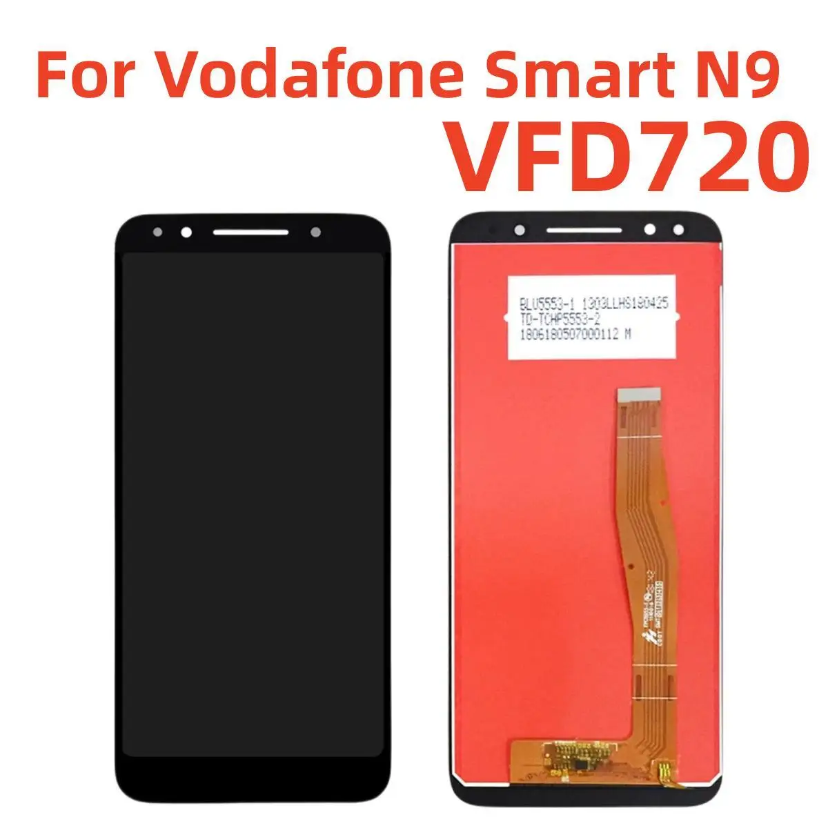 

AAA+ Quality For Vodafone Smart N9 VFD-720 VFD720 VFD 720 LCD Display+ Touch Screen Sensor Digiziter Assembly Replacement +Tools