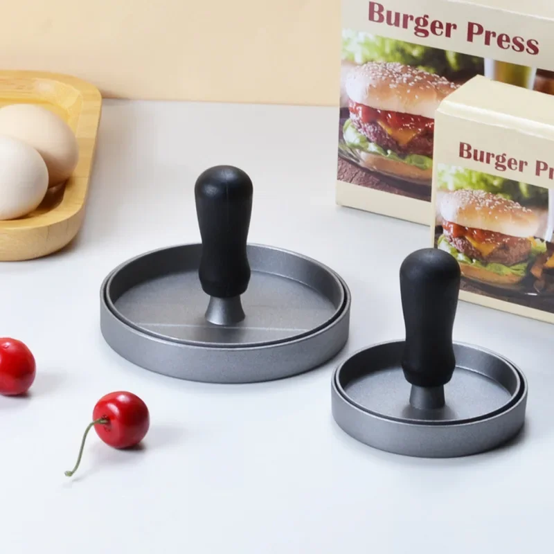 Hamburger Patty Maker Press Non-Stick No Deformation Manual Round Rice Ball Durable Portable Convenient Kitchen Beef BBQ Tools