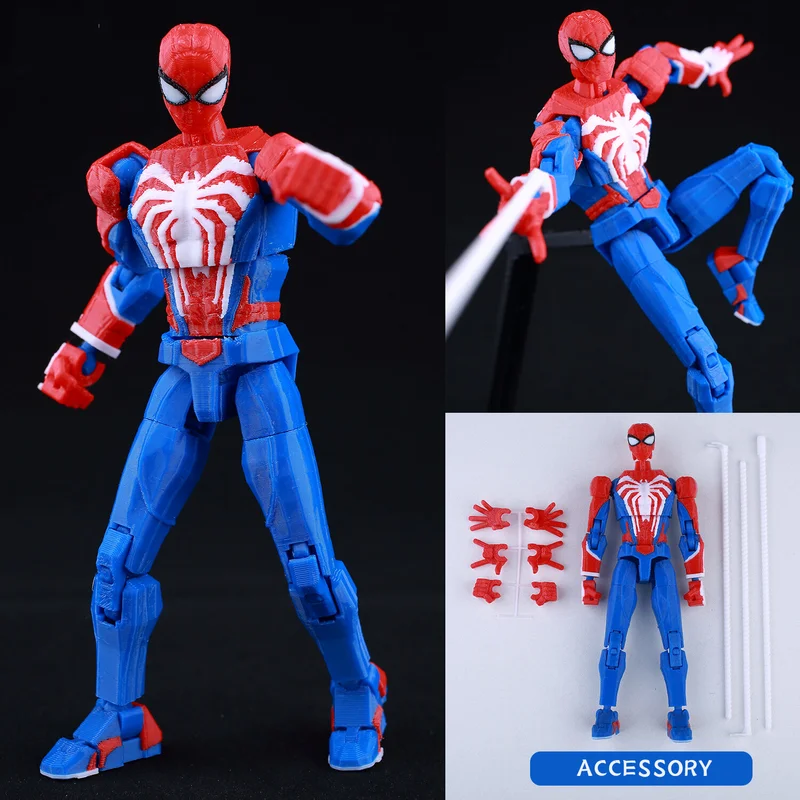 3d Lucky 13 Invincible Boy Action Figure 3d Printed Anime Model Multi-Jointed Poseable Collectible Toy Gift In Stock
