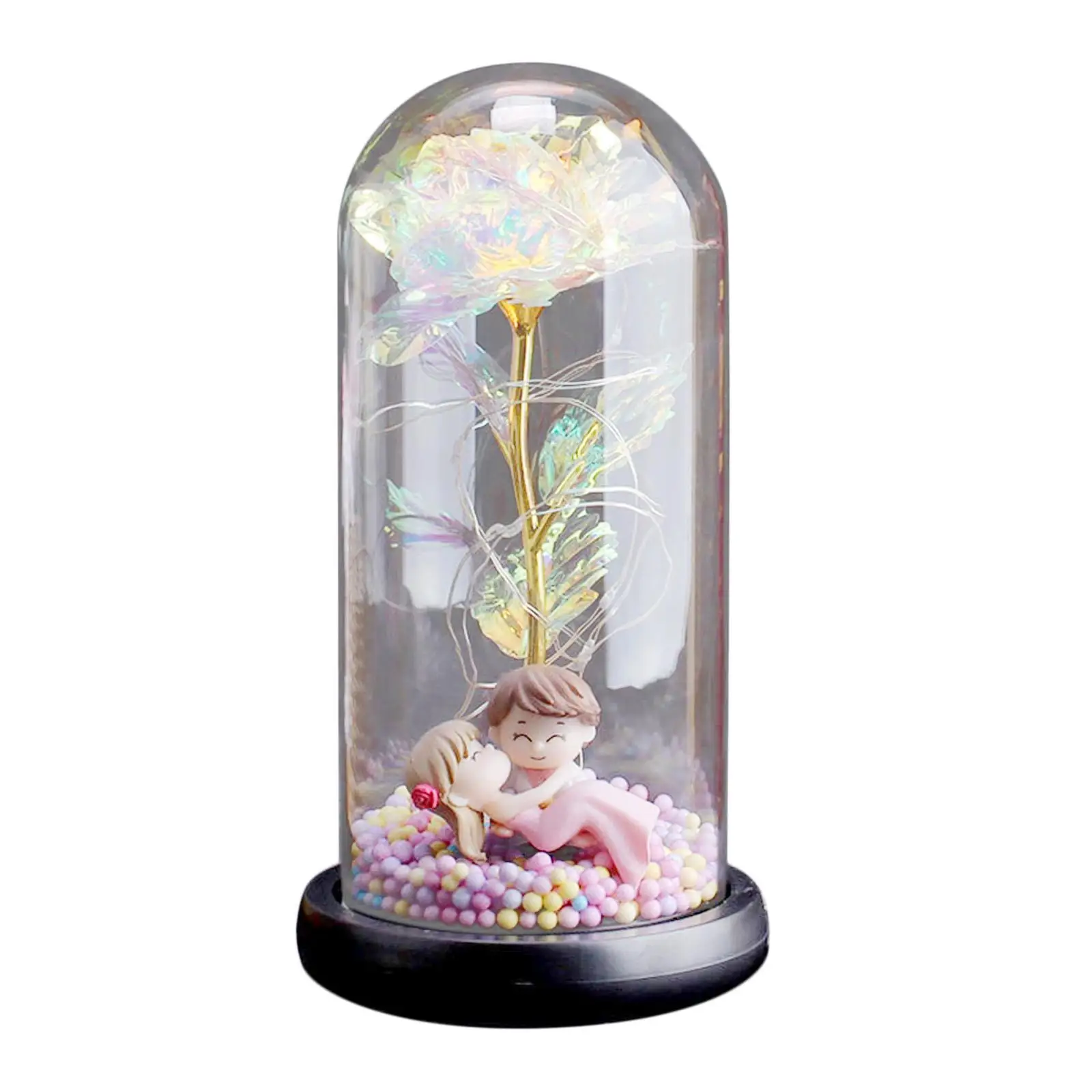 Красивые Искусственные Цветочные огни, радость и любовь для семейного домашнего декора, хорошая текстура, подарок на день, светодиодный Band