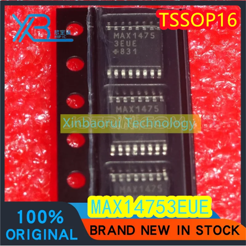 

(5/20pieces) MAX14753EUE MAX14753 multiplexer chip TSSOP-16 original electronics IC