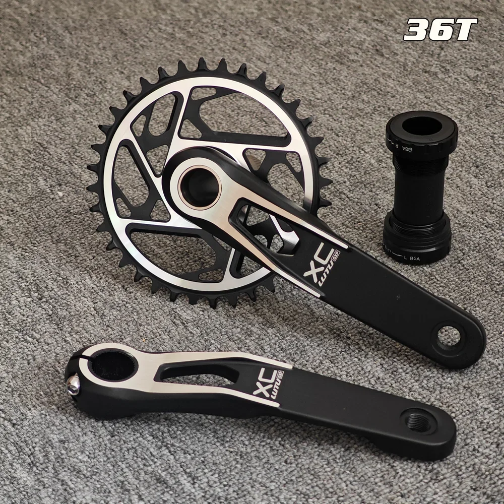 GOLDIX MTB クランクセット 170/175 ミリメートル SL 3 ボルト