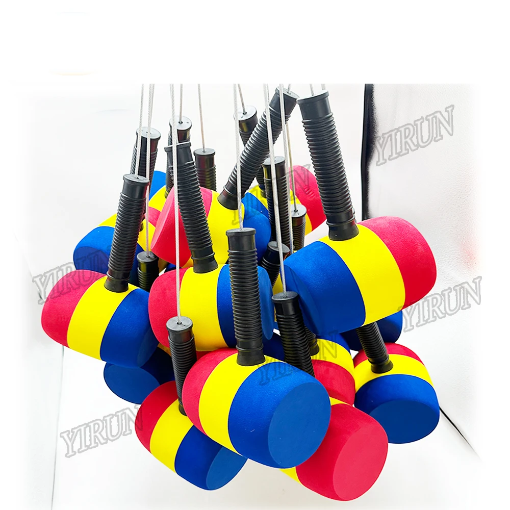 Arcade Game Hammer Kids Sponge Hammer Arcade Game Machine Knocking Frog Hamster Coins Cockroach Knocking Accessories