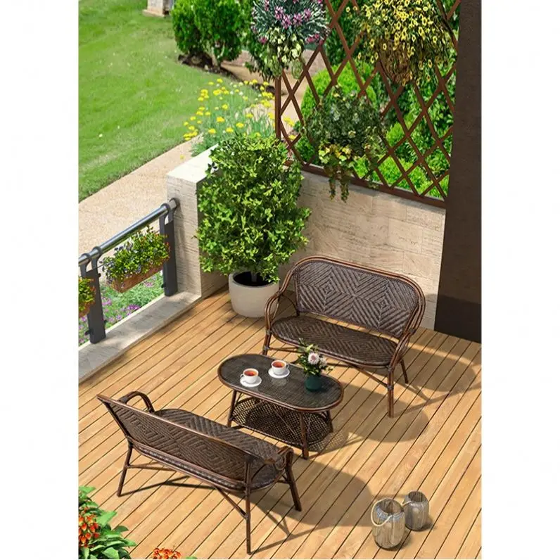 

Outdoor Garden Rattan Furniture Set Rope Furniture Set Outdoor Furniture Garden Sofa Set