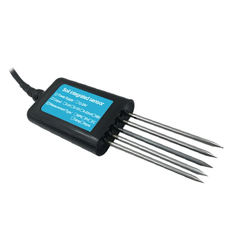 

Soil PH EC NPK Temperature Humidity Moisture Comprehensive Digital Meter Sensor For Agricultural