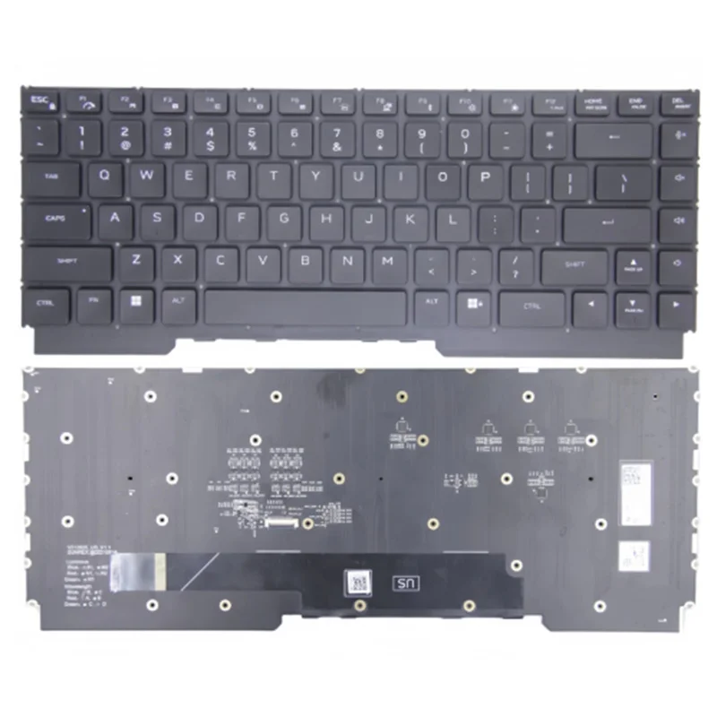 

A+New for Dell Alienware M15 R7 M15 R6 M15 R5 US Mechanical Keyboard RGB Backlit
