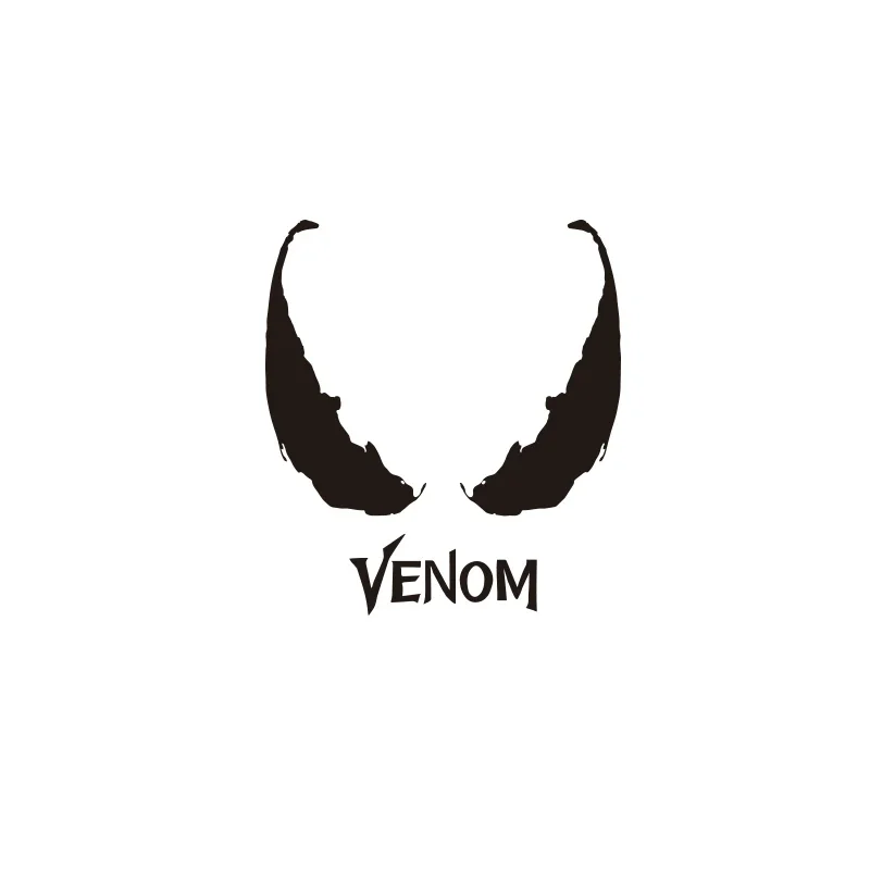 

JPCT's stylish Venom Legend tongue decal is used for racing, with a waterproof vinyl sticker 17cmx15cm on the cover