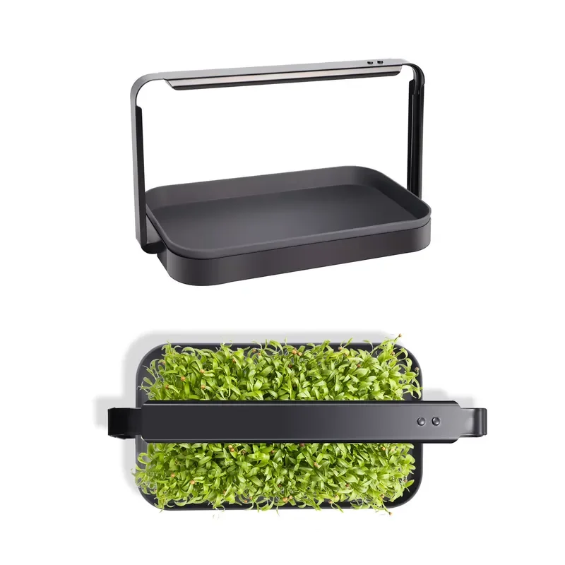 Electronic Automatic Timer Germination Starter Kit Hydroponic Microgreen Hanging Tray Growing System Full-Spectrum Home