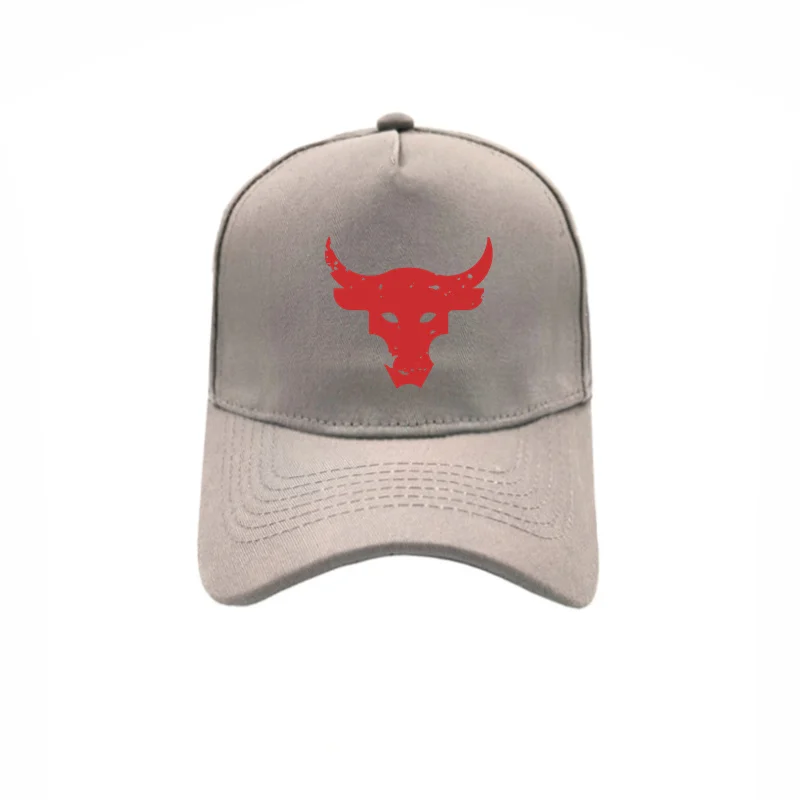 Dwayne Johnson Brahma Bull Tattoo Baseball Caps Fashion Cool Brahma Bull Hats Unisex Caps MZ-440