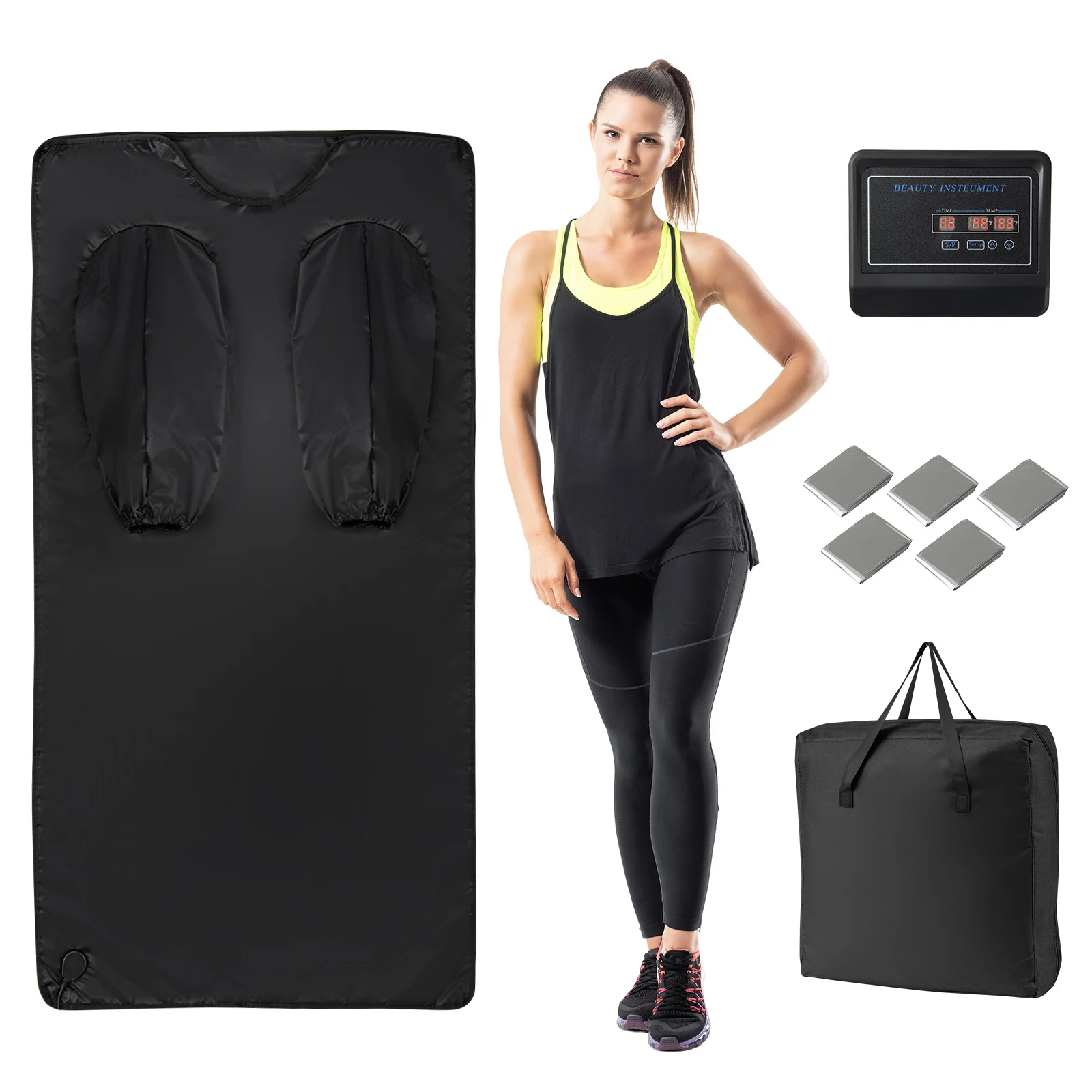 Infrared Sauna Blanket with Sleeves for Relaxation