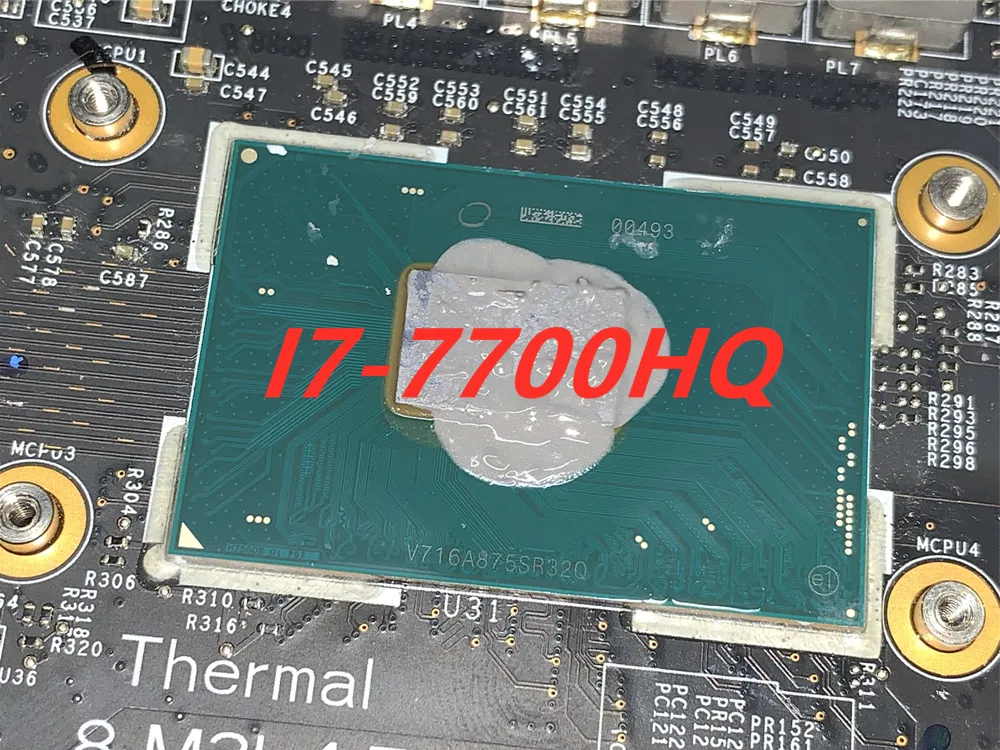 Original MS-16J91 FOR MSI MS-16J9 MS-1799 GE62VR GP62VR GL62 GP72VR GL72VR GE72VR LAPTOP MOTHERBOARD WITH I7-7700HQ AND GTX1050M