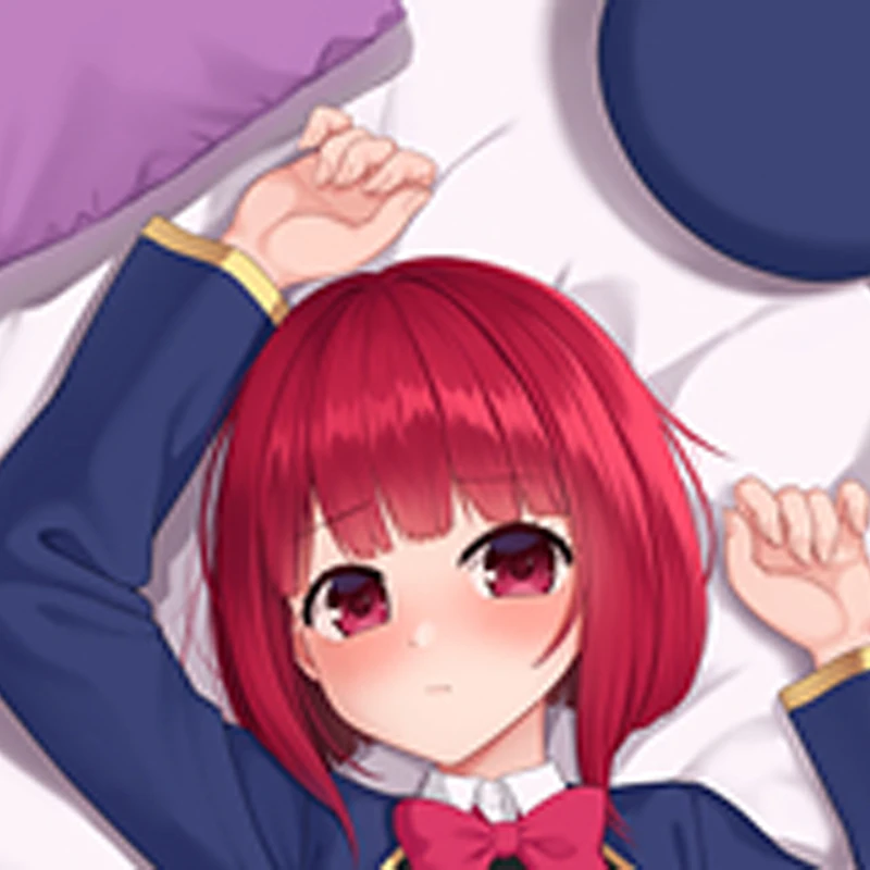 

Dakimakura Anime Pillow Cover Arima Kana Double Sided Print 2Way Cushion Cover Xmas Gifts