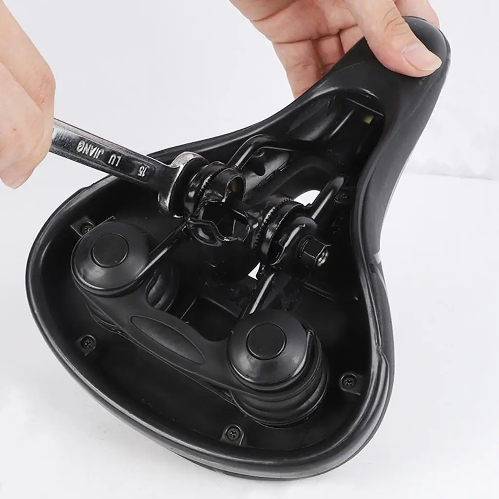 

Mountain Bicycle Seatpost Clamp Durable Iron Saddle Fixing Clip Adjustable Seat Screw for Road Bike Equipment