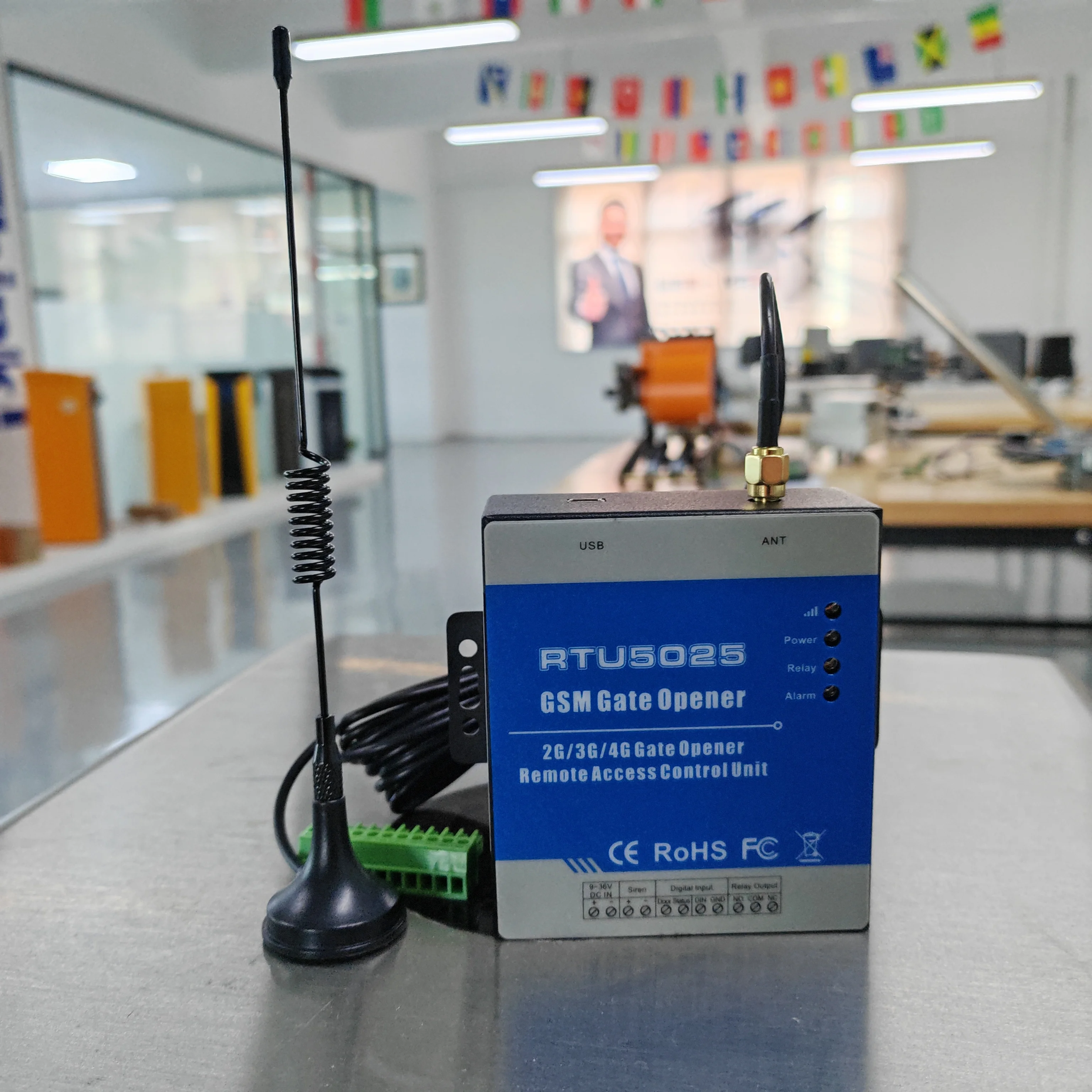 

Chisung RTU5025 GSM Gate Relay For Access Control Gsm Relay Switching ON/OFF 3000 Users Sim Cards Gsm Gate Opener