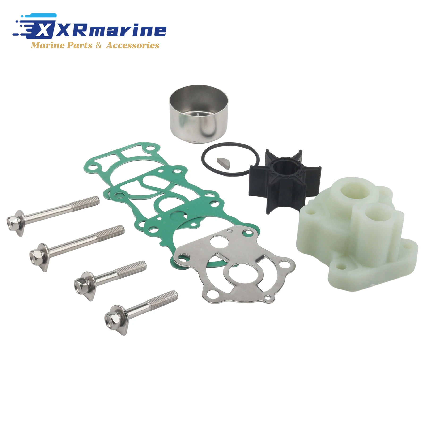 

Подходит для лодочных подвесных моторов Yamaha мощностью от 60 до 90 л.с., ремонтный комплект для водяного насоса, артикулы Sierra 18-3370, 18-3371, GLM 12053, 12282.