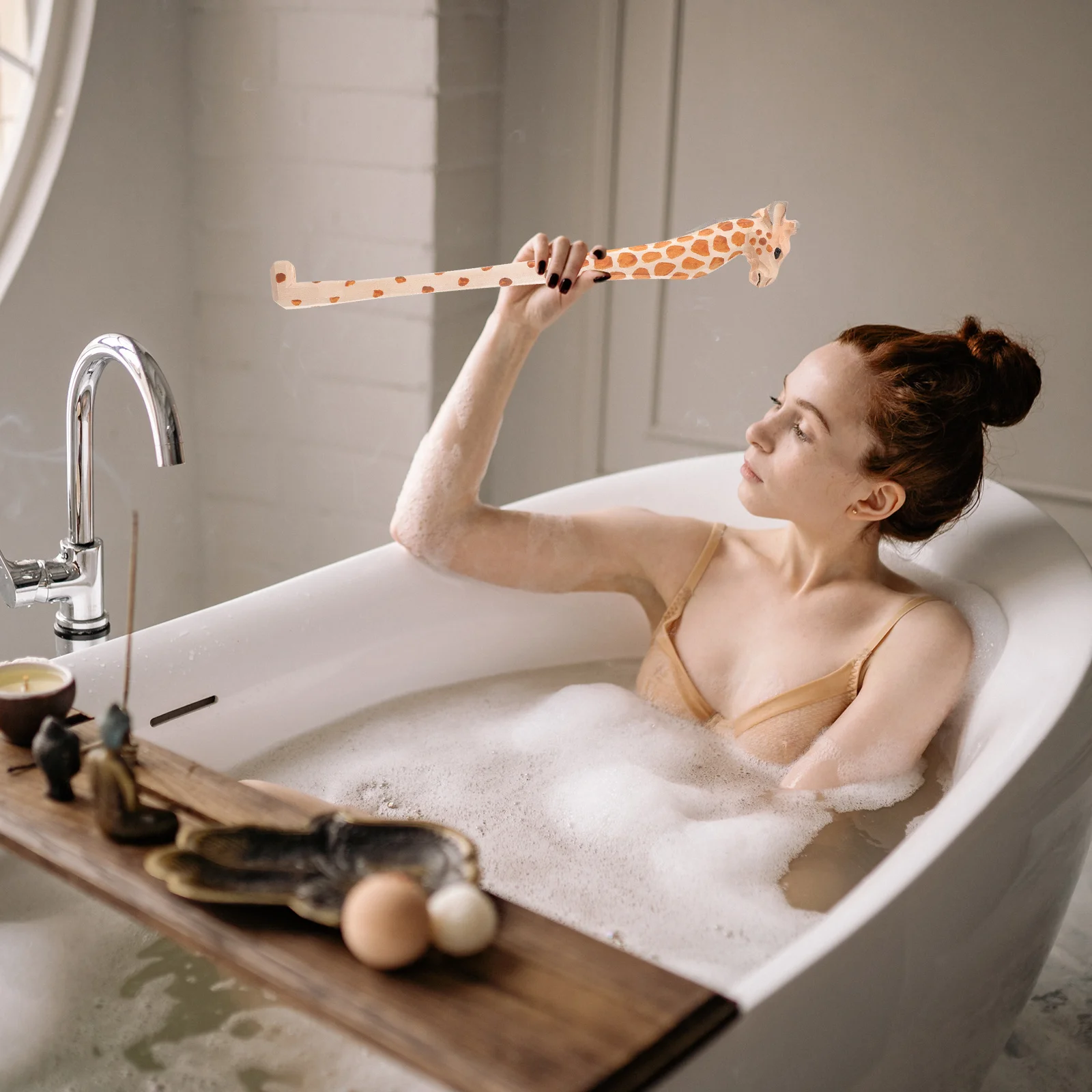 

Резьба по дереву, скребок для спины, массажер с длинной ручкой, инструмент для облегчения зуда тела для всех возрастов, портативный подарок, скребок для спины