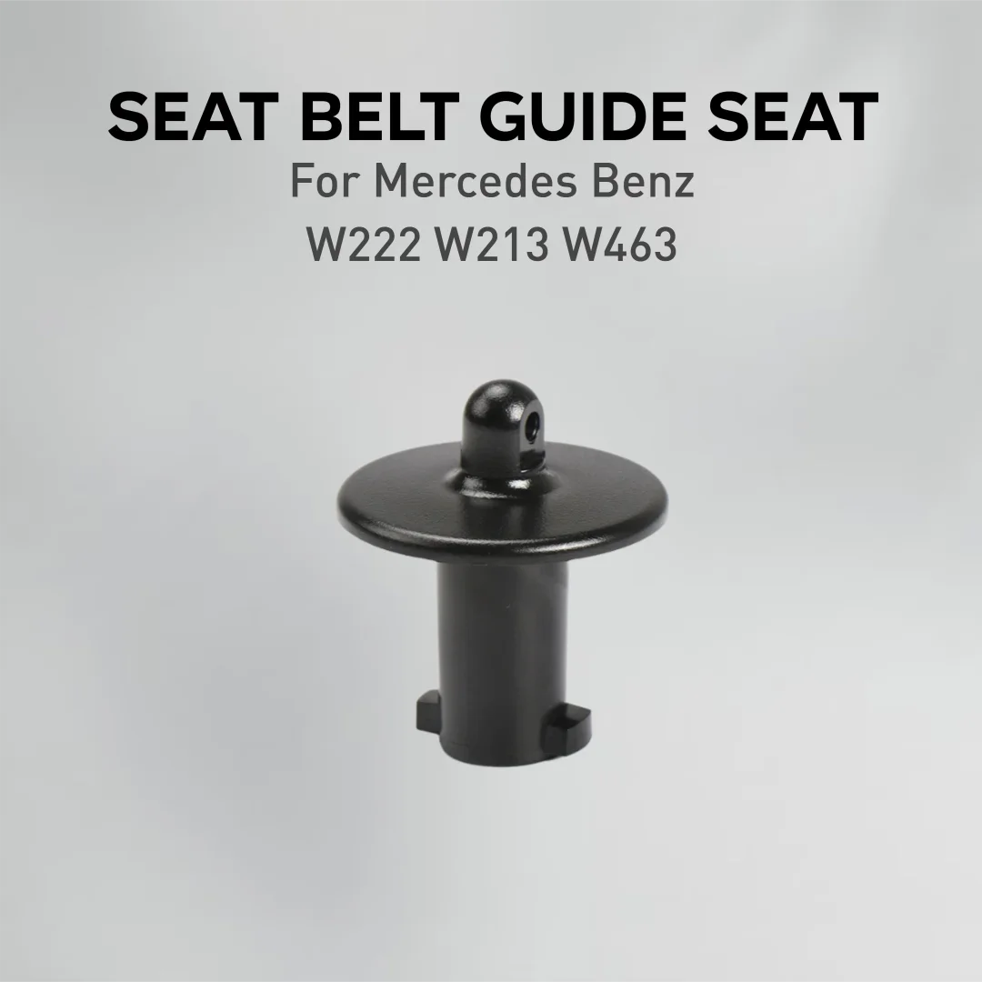 For Mercedes Benz S E Class W222 W213 W463 Car Rear Seat Belt Buckle Safe Belt Clip Auto Interior Parts Seat Belt Guide Device