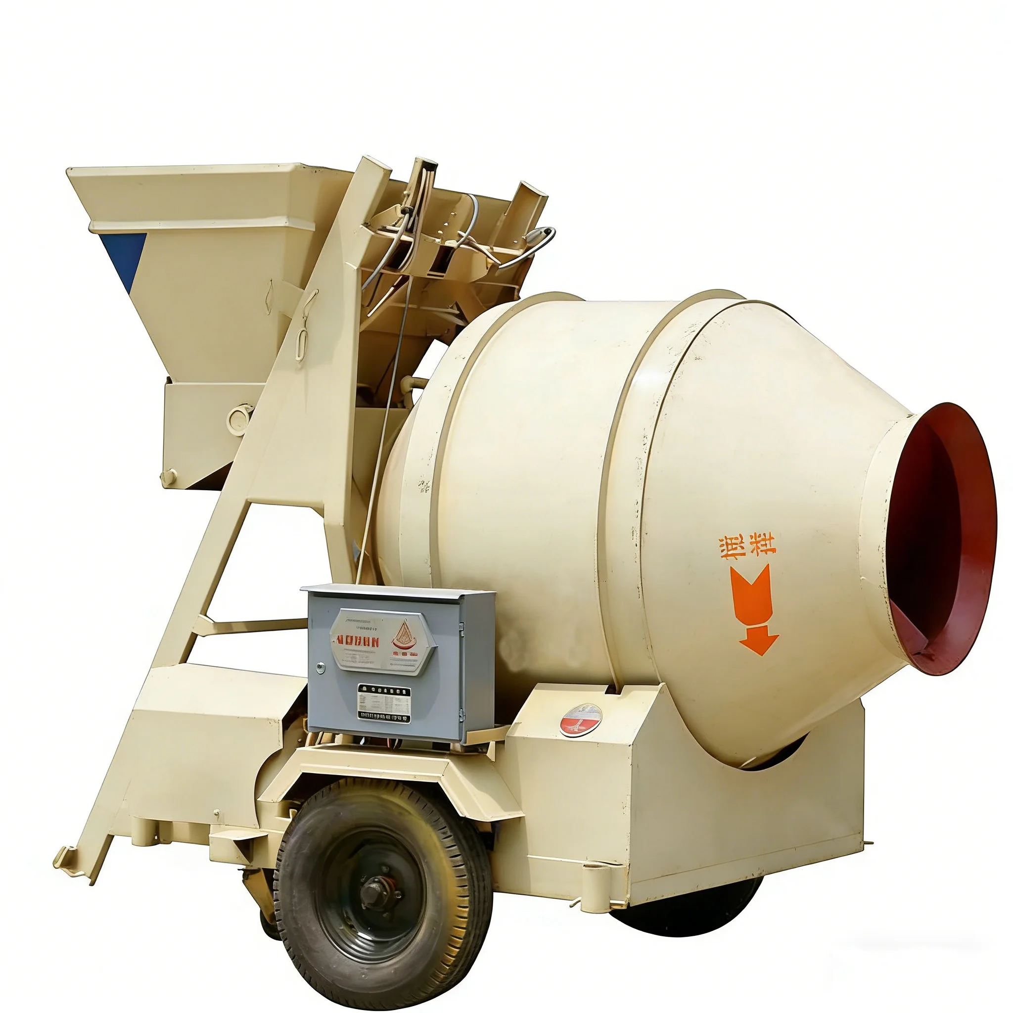 

Лидер продаж: портативный бетоносмеситель с автоматической выгрузкой для строительных работ