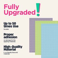 8.5*12 inch cutting mat for Joy Xtra for printing paper, kraft paper, light cardstock, etc., sewing and handmade