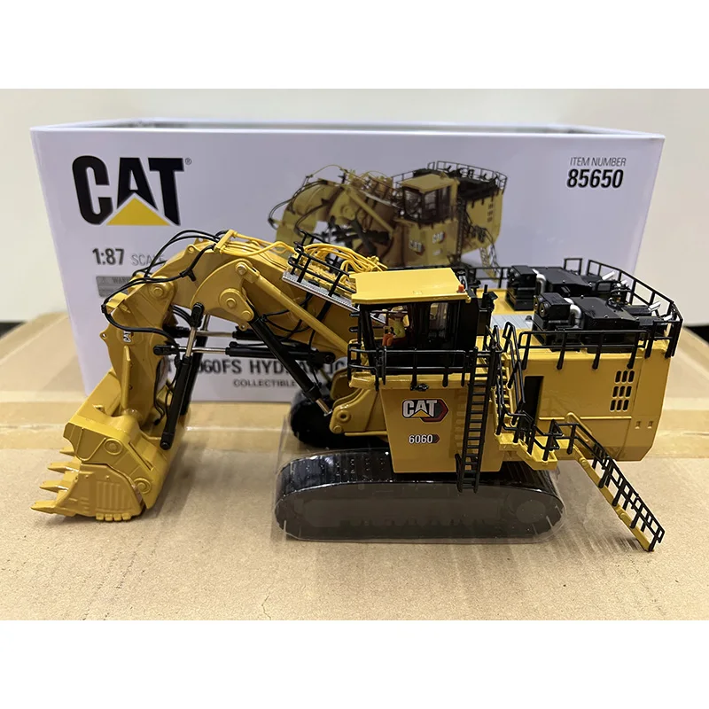 

DM85651 Diecast Alloy 1:87 Scale CAT 6060FS Excavator Cars Model Adult Toys Classics Collection Souvenir Gifts Static Display