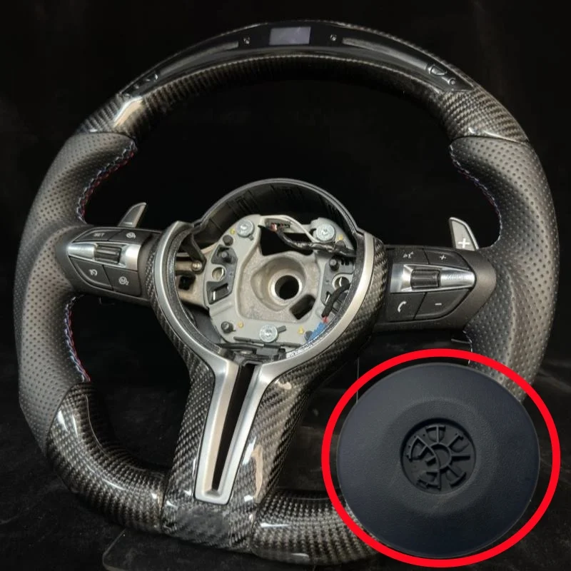 M Series Carbon fiber Steering Wheel For BMW M3 M5 F20 F22 F23 F30 F33 F34 X1 F48 X5 F15 X3 F25 F80 E90 E70 E84 With Paddles