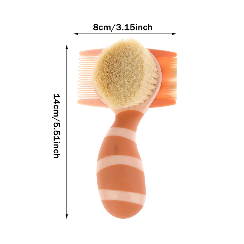 3in1 Anti-Scratch Baby Care Comb Set Newborn Hairbrush Infant Head Massager Kids Comb