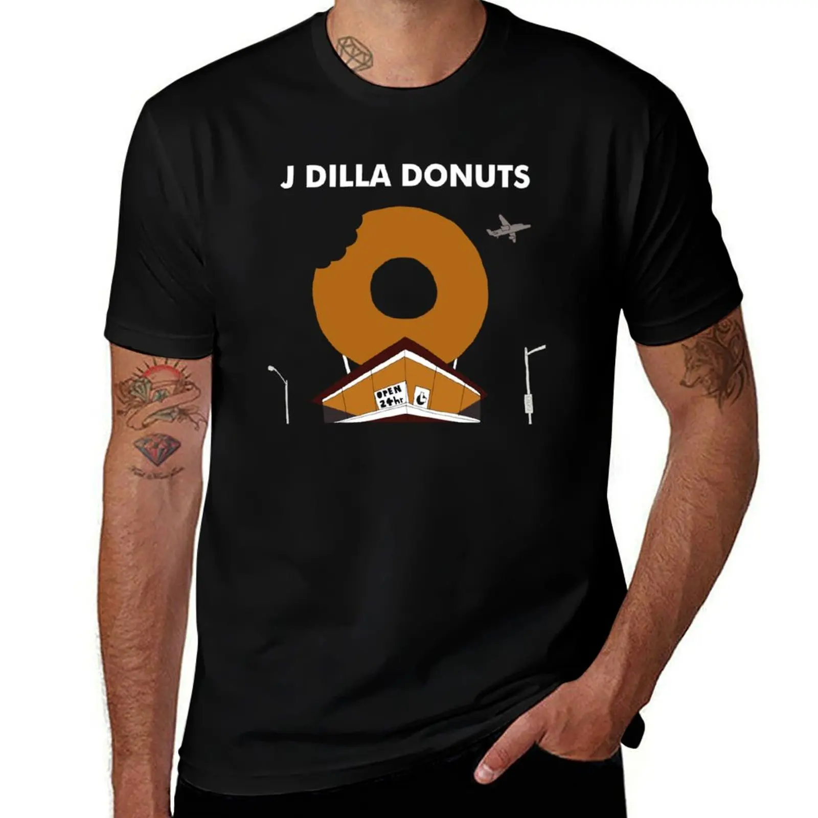 

J dilla T-Shirt vintage graphic tee croswit shirt man new edition luxury clothes men
