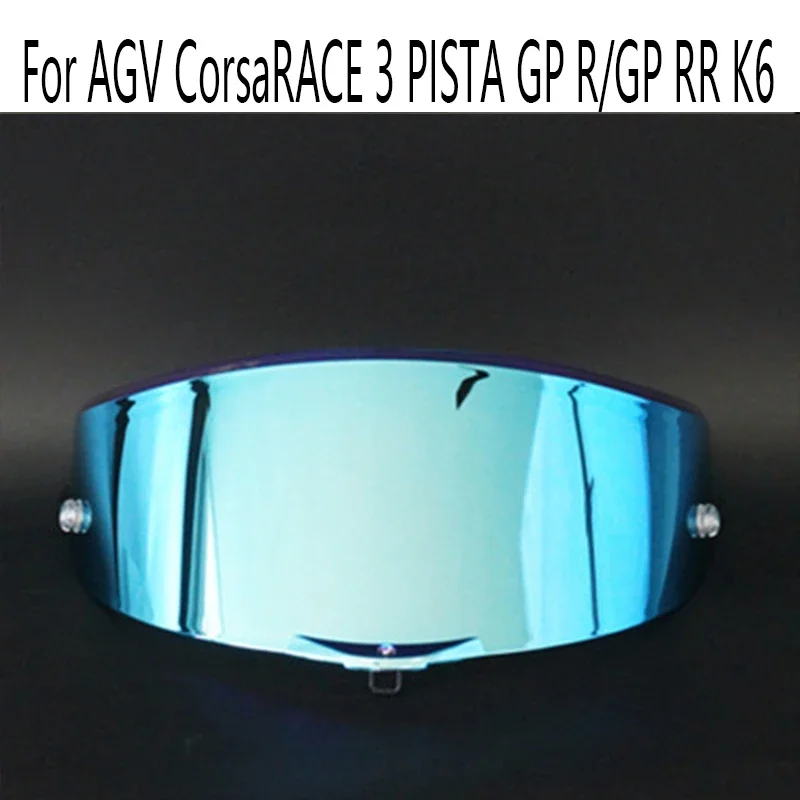 Helmet Shield Visor For AGV CorsaRACE 3 PISTA GP R/GP RR K6 Capacete Windshield Sunshield High Strength Motorbike Helmet Parts