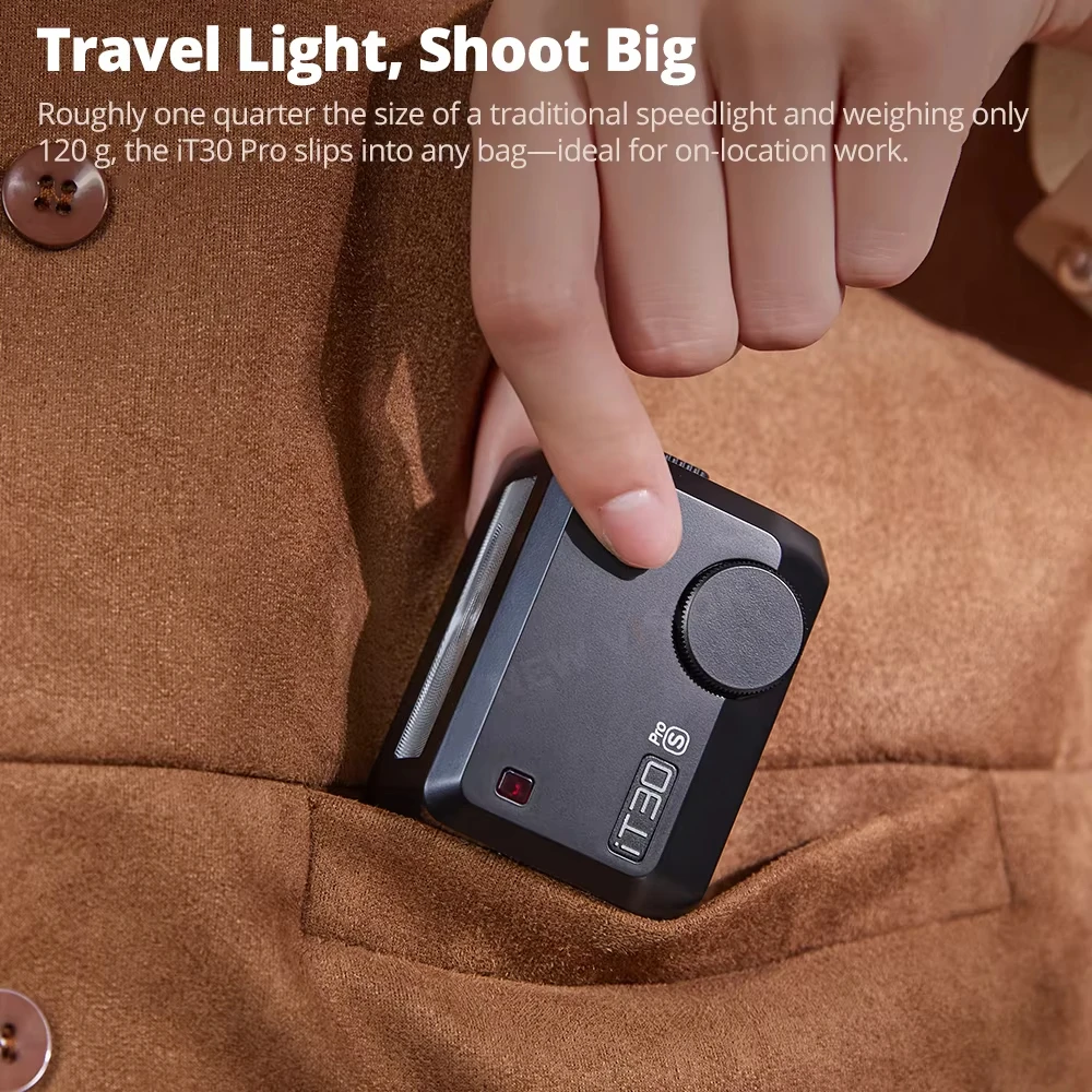 Godox iT30 Pro Camera Flash 2,4G Беспроводная карманная вспышка с TTL HSS для Sony Canon Nikon Fuji Fujifilm Olympus Panasonic