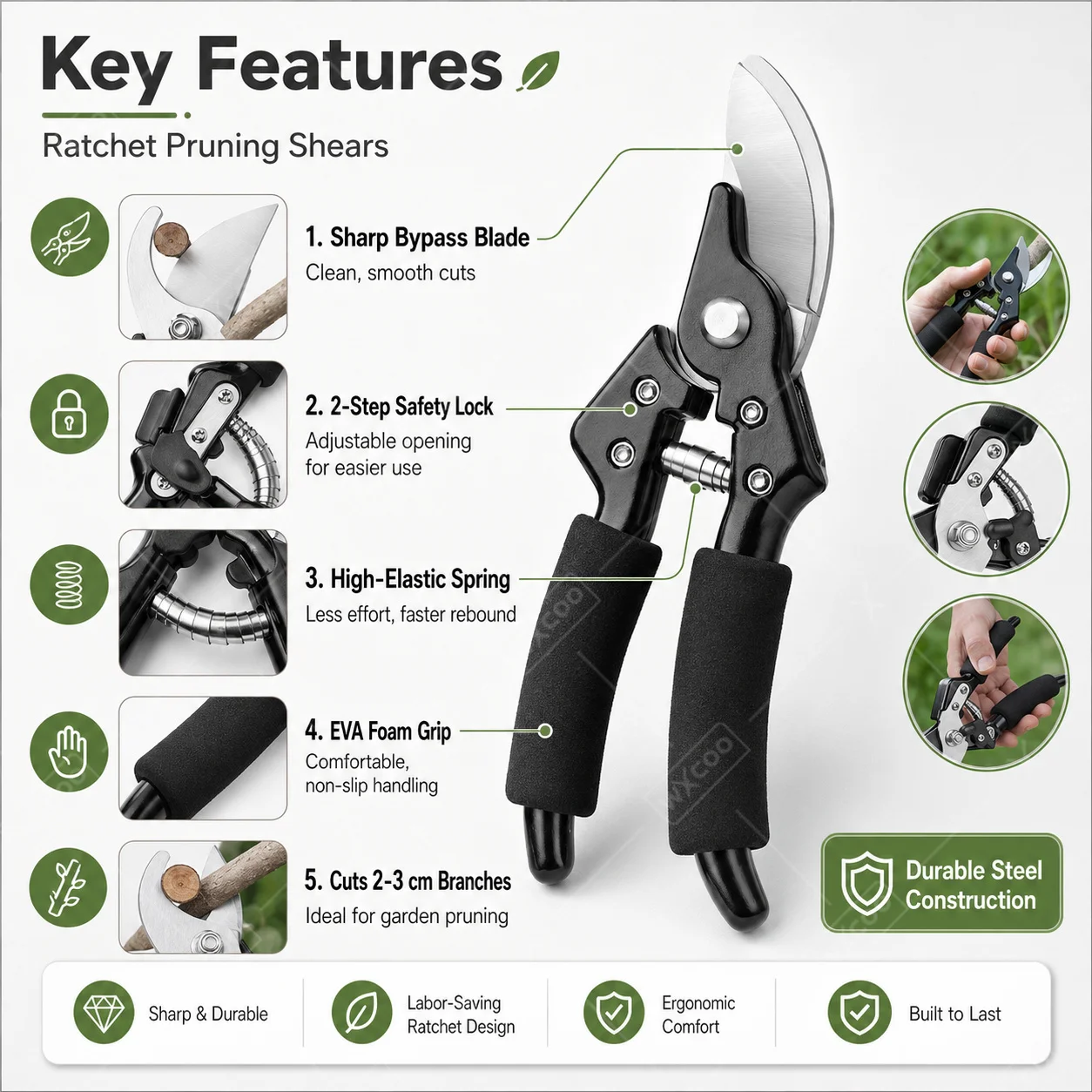 Stainless Steel Scissors for F - Gardening Tools To Cut Branches review and price