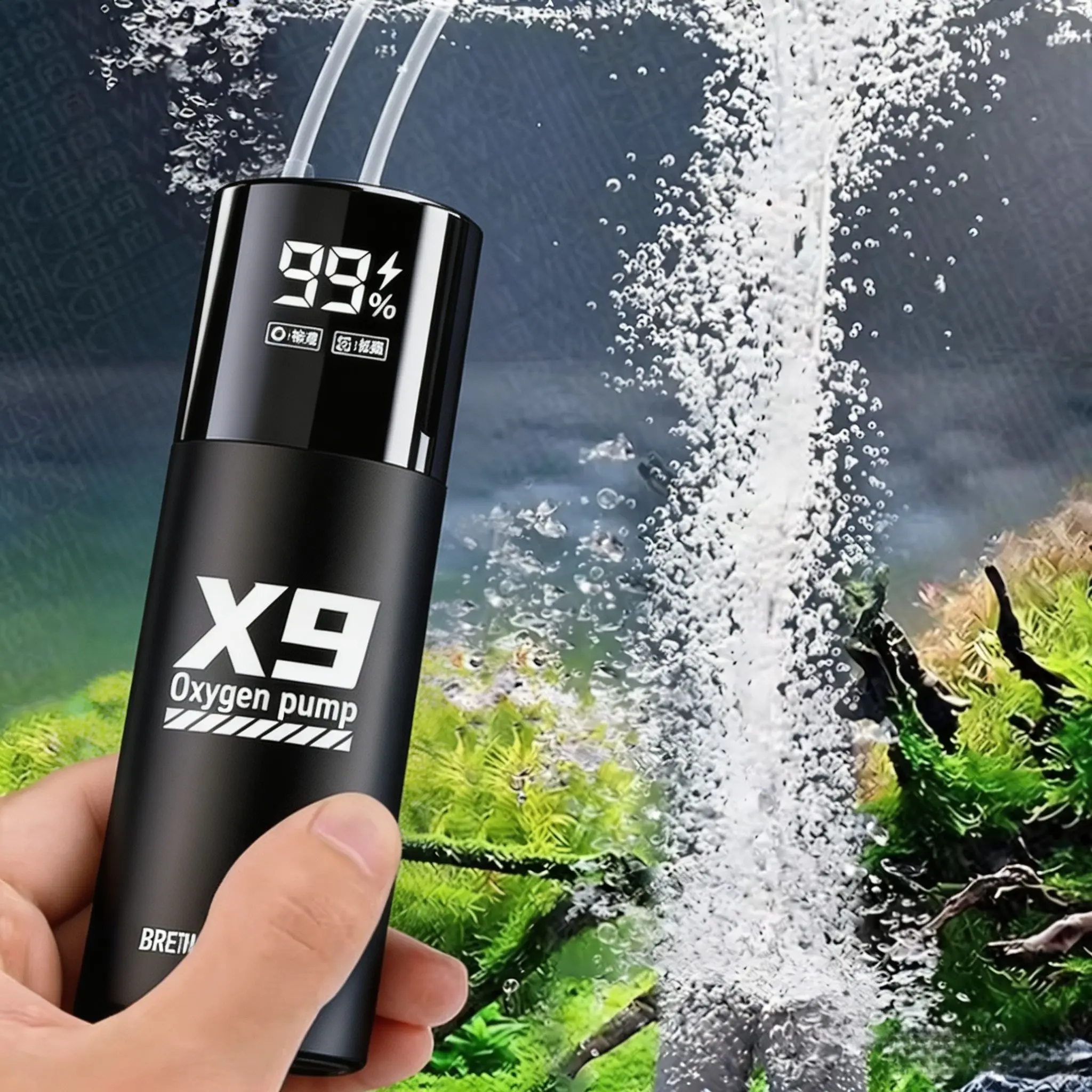Aquarium Fish Tank Oxygen Pump - đánh giá và giá Portable Oxygen Concentrator Battery