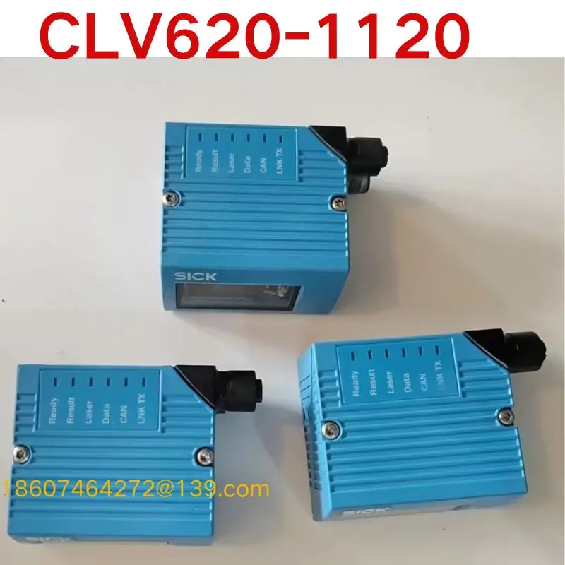 Second-hand test OK  CLV620-1120 barcode reader barcode recognition sensor 1041549