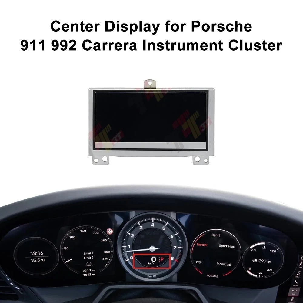 

Instrument Cluster Center Display for Porsche 911 992 Carrera 2019-2021