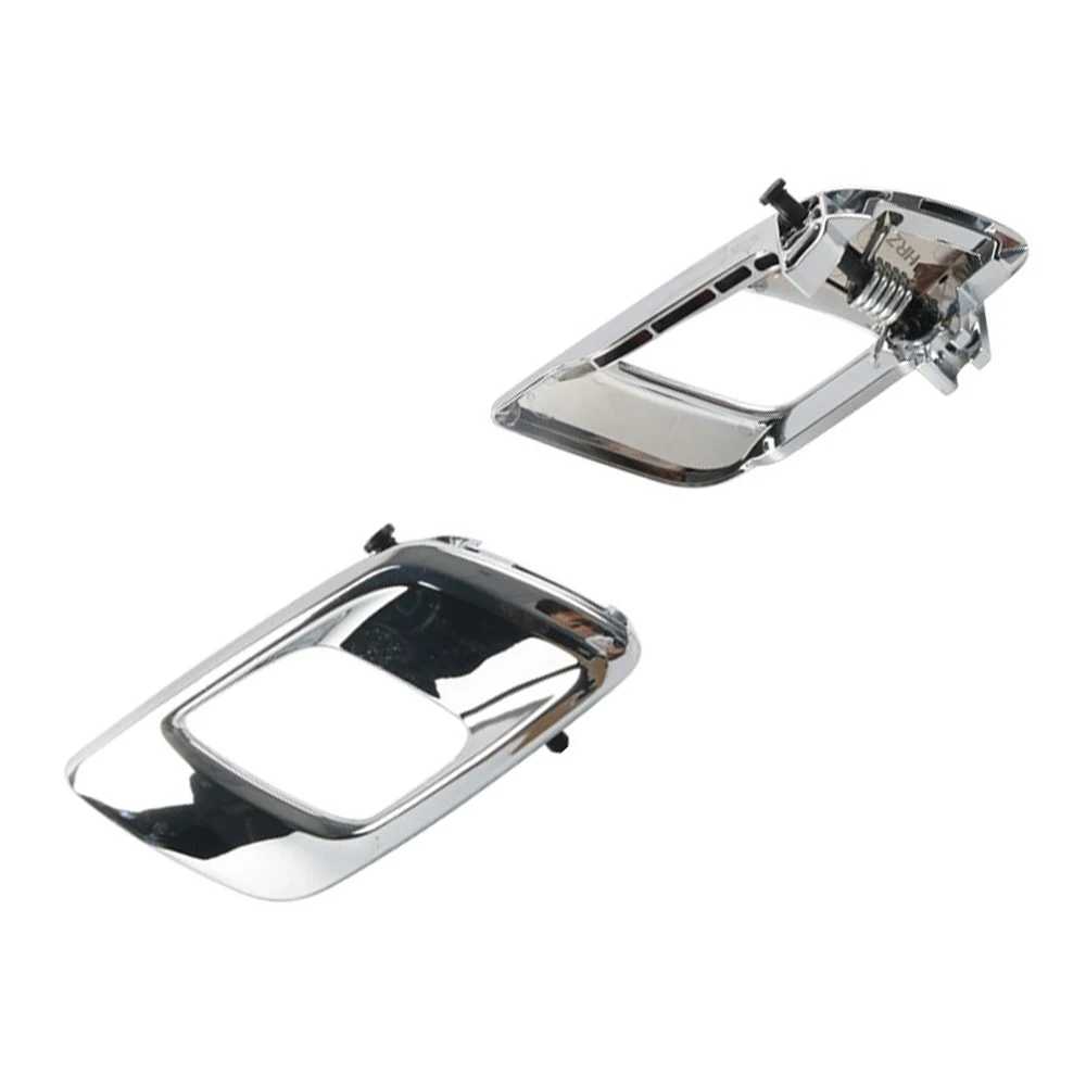1 Pair Silver Interior Door Handle For Ford Ranger T6 Mazda BT-50 2012-2020 AB3921971AB, AB3921970AB,