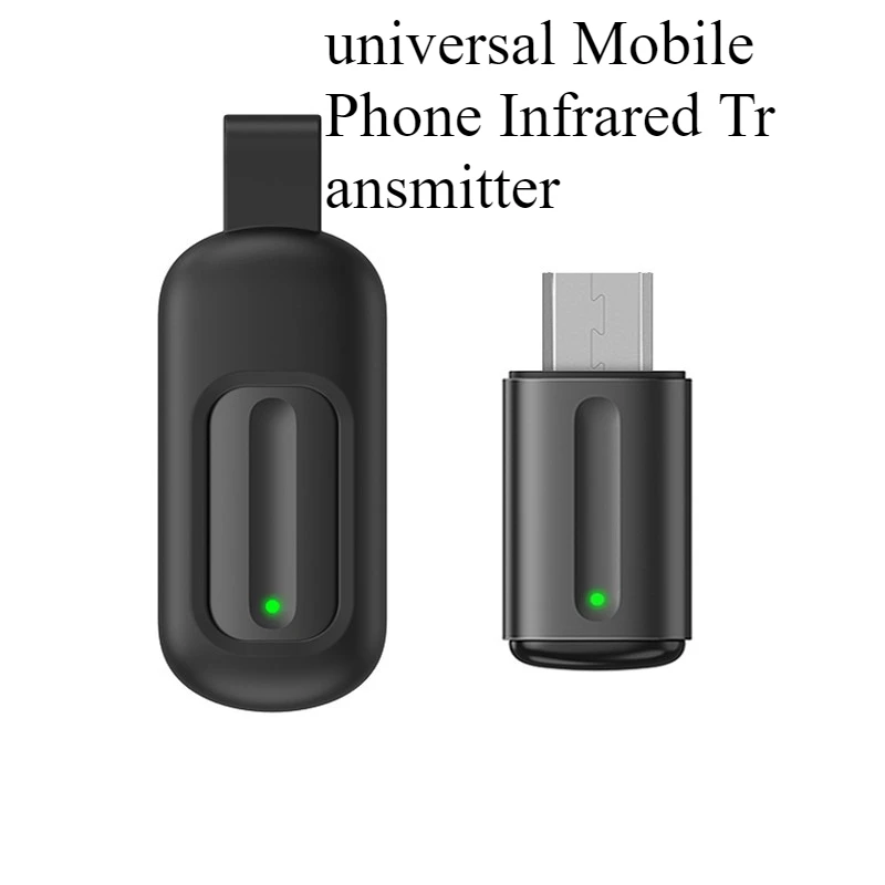 3 in1 Mini Mobile Phone Infrared Transmitter Adapter Smart Air Conditioner TV Universal Infrared Smart Remote Control IR Blaster