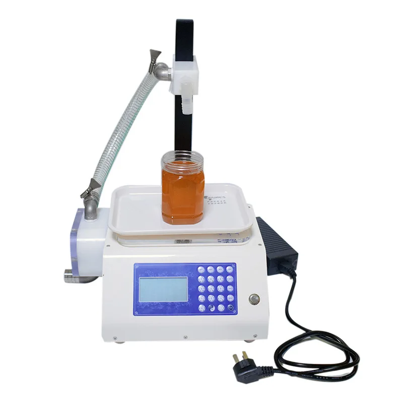 

Semi-Automatic Weighing Bottle Syrup Oral Liquid Filling Machine Viscous Honey Hand Sanitizer Filler/Liquid Filling Machine