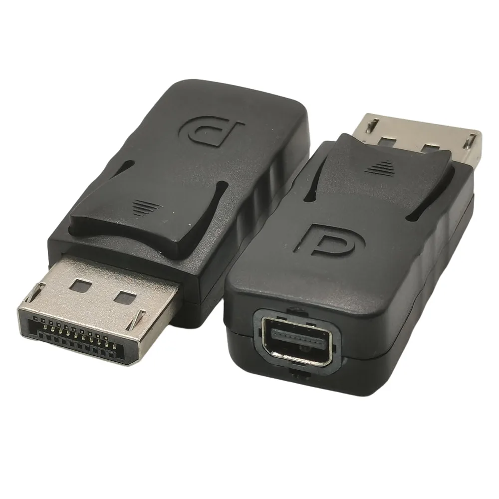 DP to Mini DP Adapter 4K 144Hz 2K 165Hz Bi-Direction Male Displayport 1.2 to Female Mini Displayport Converter Connector